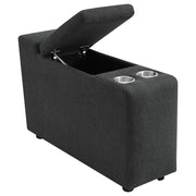 Collins Modular Power Armless Recliner Dark Grey
