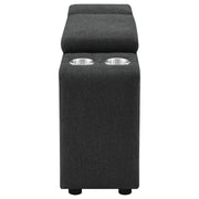 Collins Modular Power Armless Recliner Dark Grey