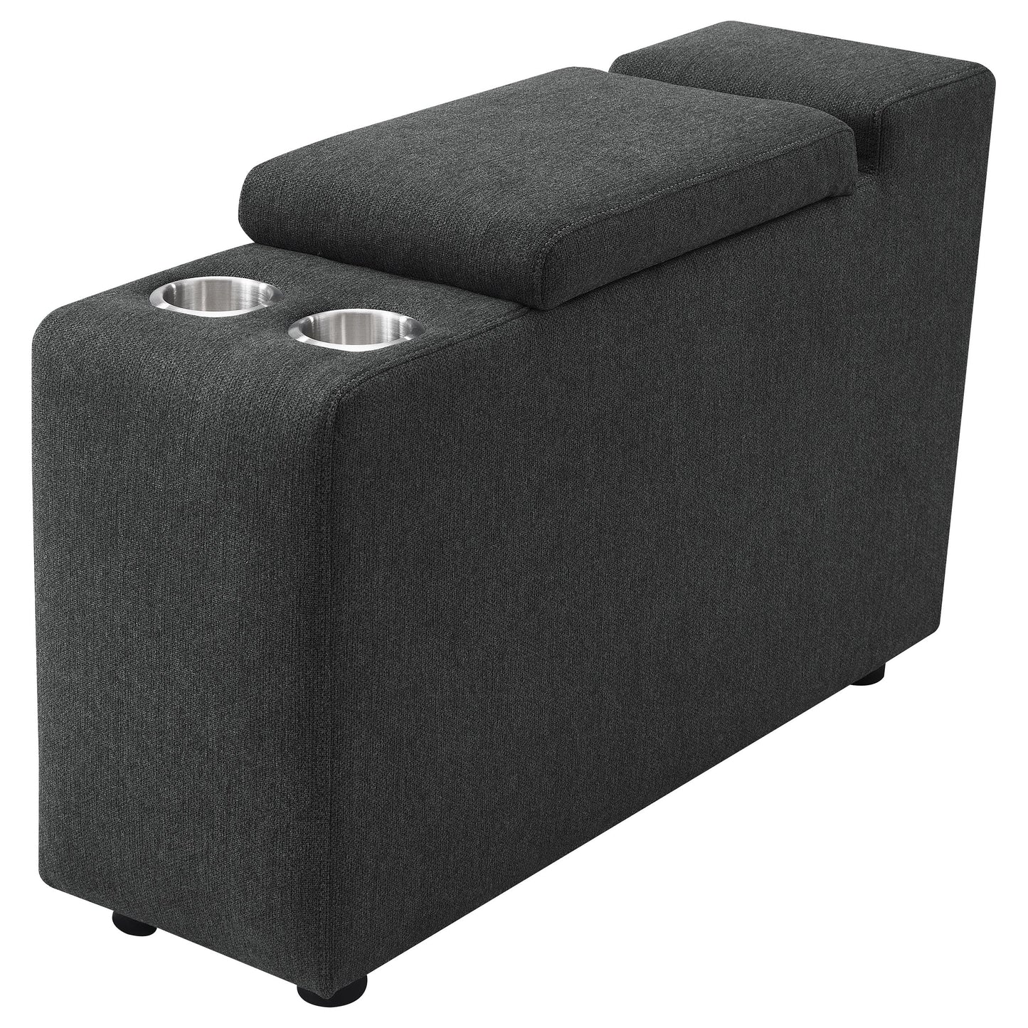 Collins Modular Power Armless Recliner Dark Grey