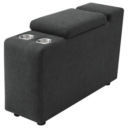 Collins Modular Power Armless Recliner Dark Grey