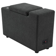 Collins Modular Power Armless Recliner Dark Grey