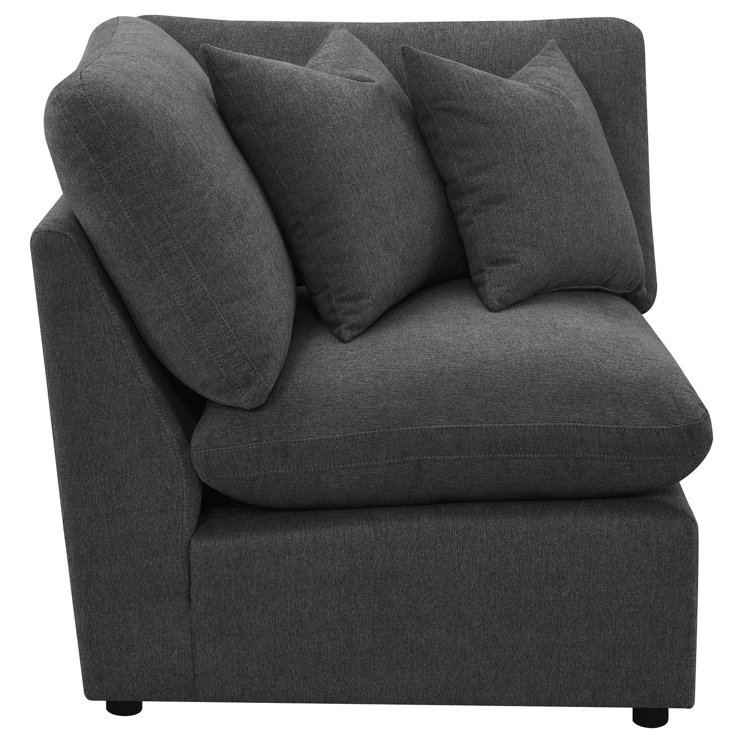Collins Modular Power Armless Recliner Dark Grey