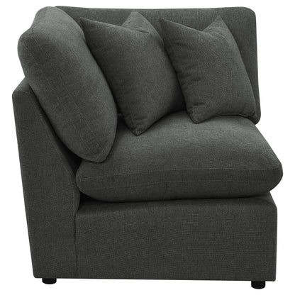 Collins Modular Power Armless Recliner Dark Grey