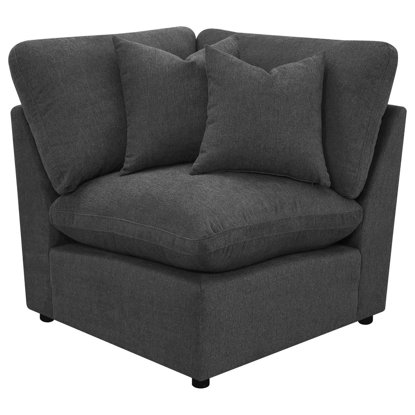 Collins Modular Power Armless Recliner Dark Grey