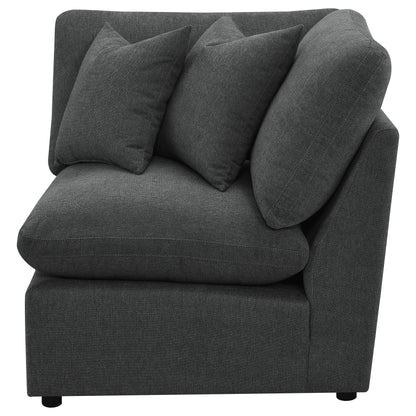 Collins Modular Power Armless Recliner Dark Grey