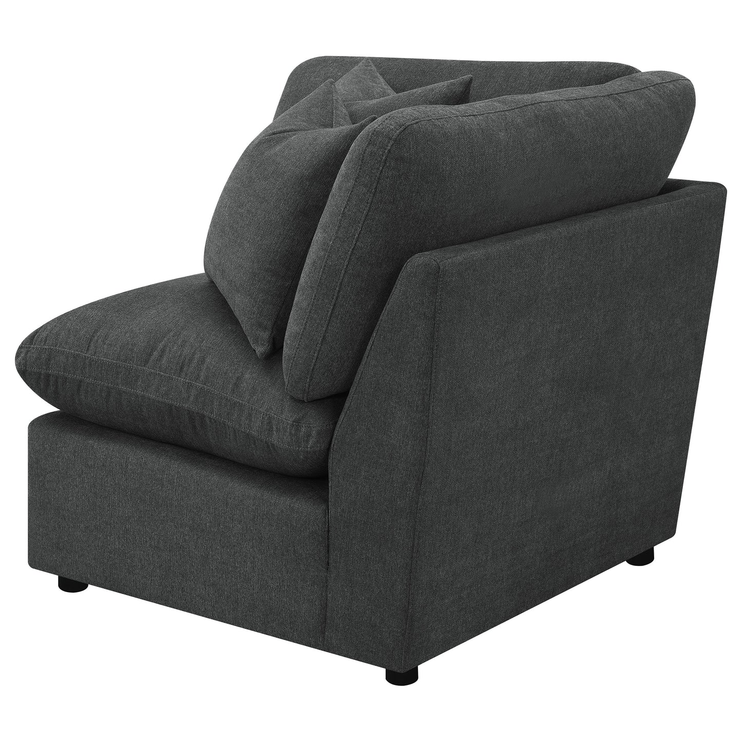 Collins Modular Power Armless Recliner Dark Grey