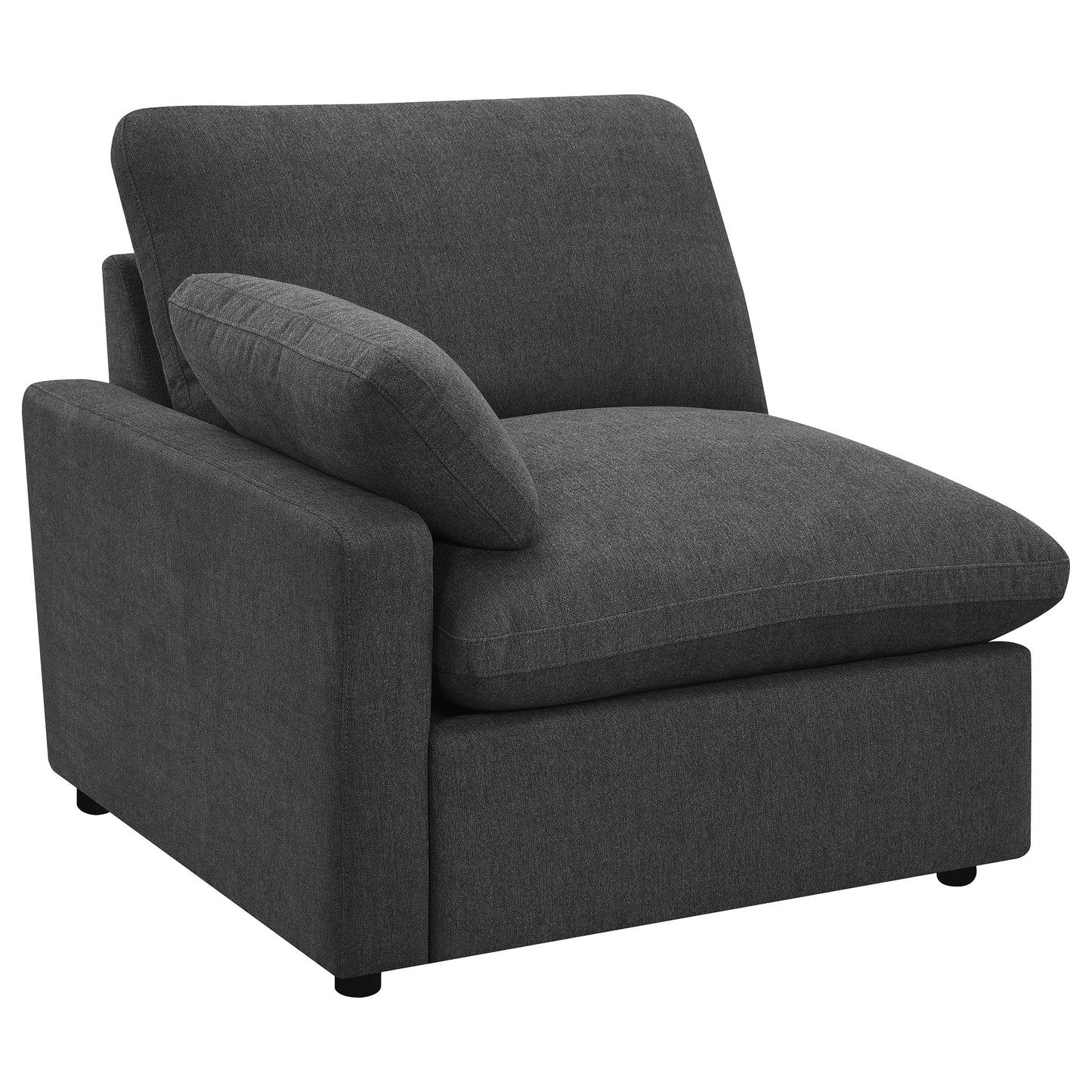 Collins Modular Power Armless Recliner Dark Grey