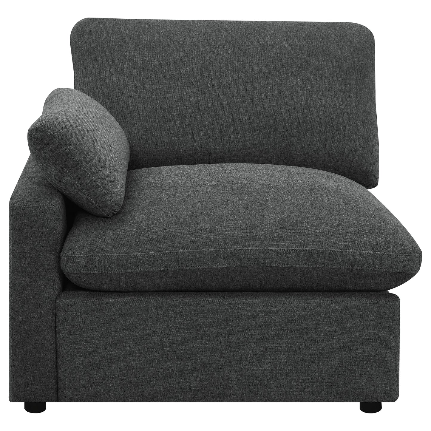 Collins Modular Power Armless Recliner Dark Grey