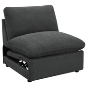 Collins Modular Power Reclining Sectional Dark Grey