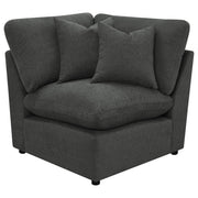 Collins Modular Power Reclining Sectional Dark Grey