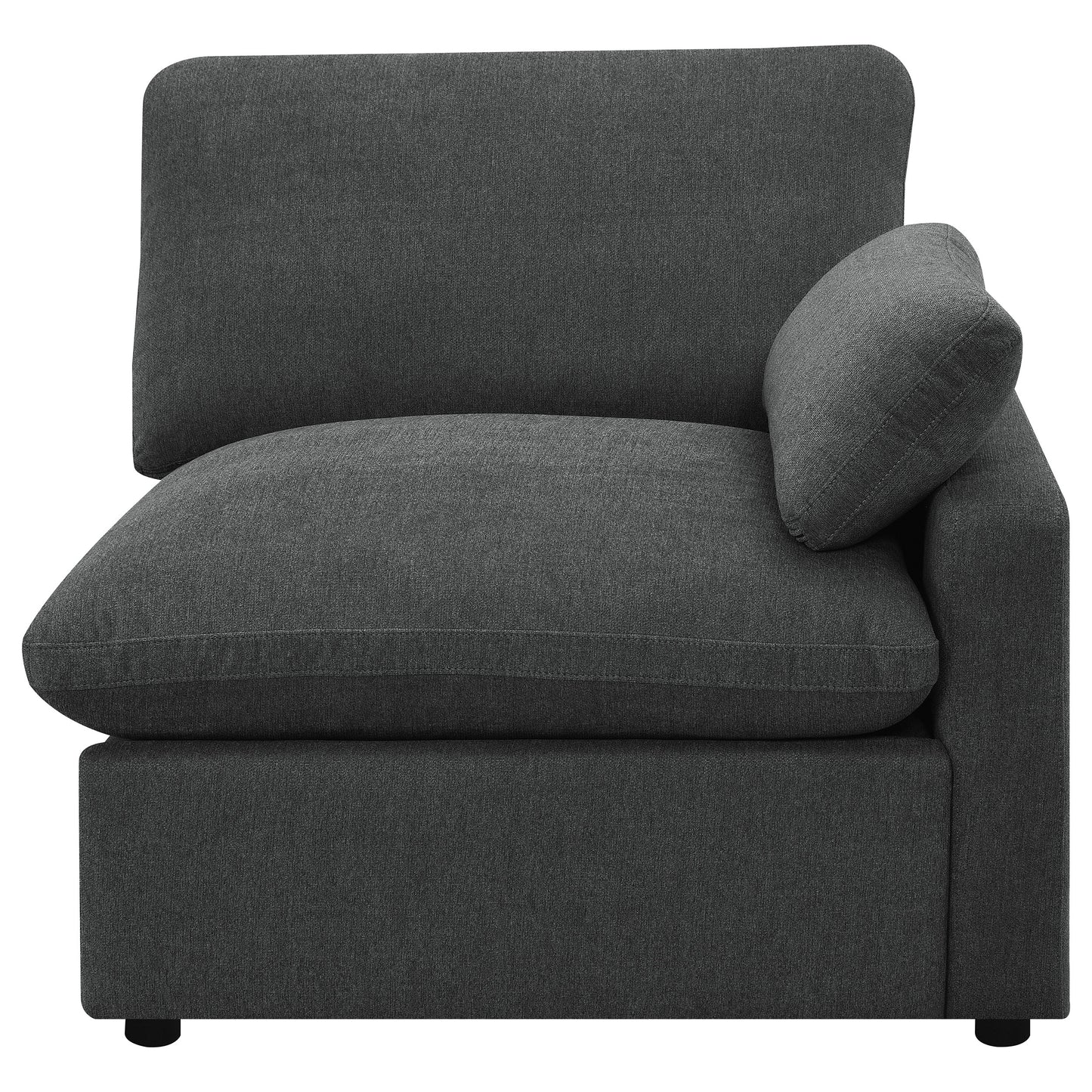 Collins Modular Power Armless Recliner Dark Grey