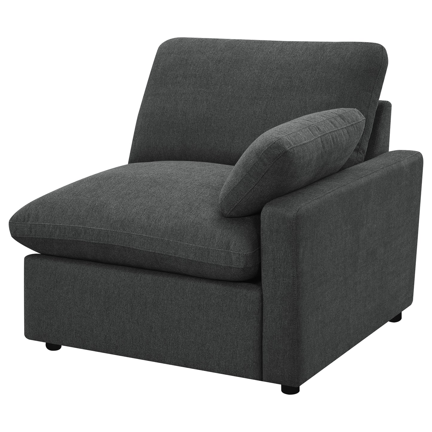 Collins Modular Power Armless Recliner Dark Grey