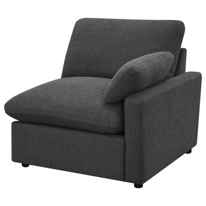 Collins Modular Power Armless Recliner Dark Grey