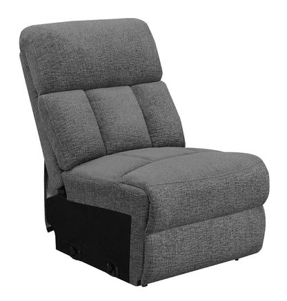 Bahrain UpholsteredRecliner Charcoal
