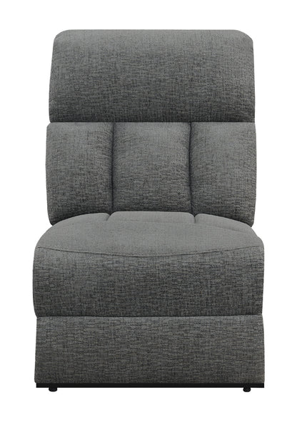Bahrain UpholsteredRecliner Charcoal