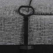 Bahrain UpholsteredRecliner Charcoal
