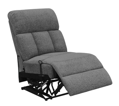 Bahrain UpholsteredRecliner Charcoal