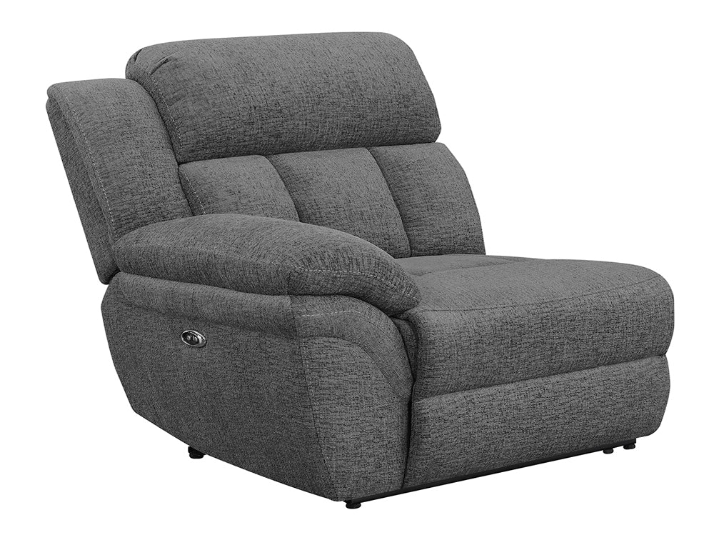 Bahrain UpholsteredRecliner Charcoal
