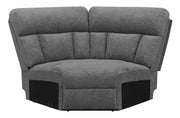 Bahrain UpholsteredRecliner Charcoal