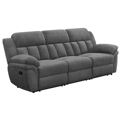 Bahrain Upholstered Motion Sofa Charcoal