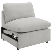 Collins Modular Power Reclining Sectional Dark Grey