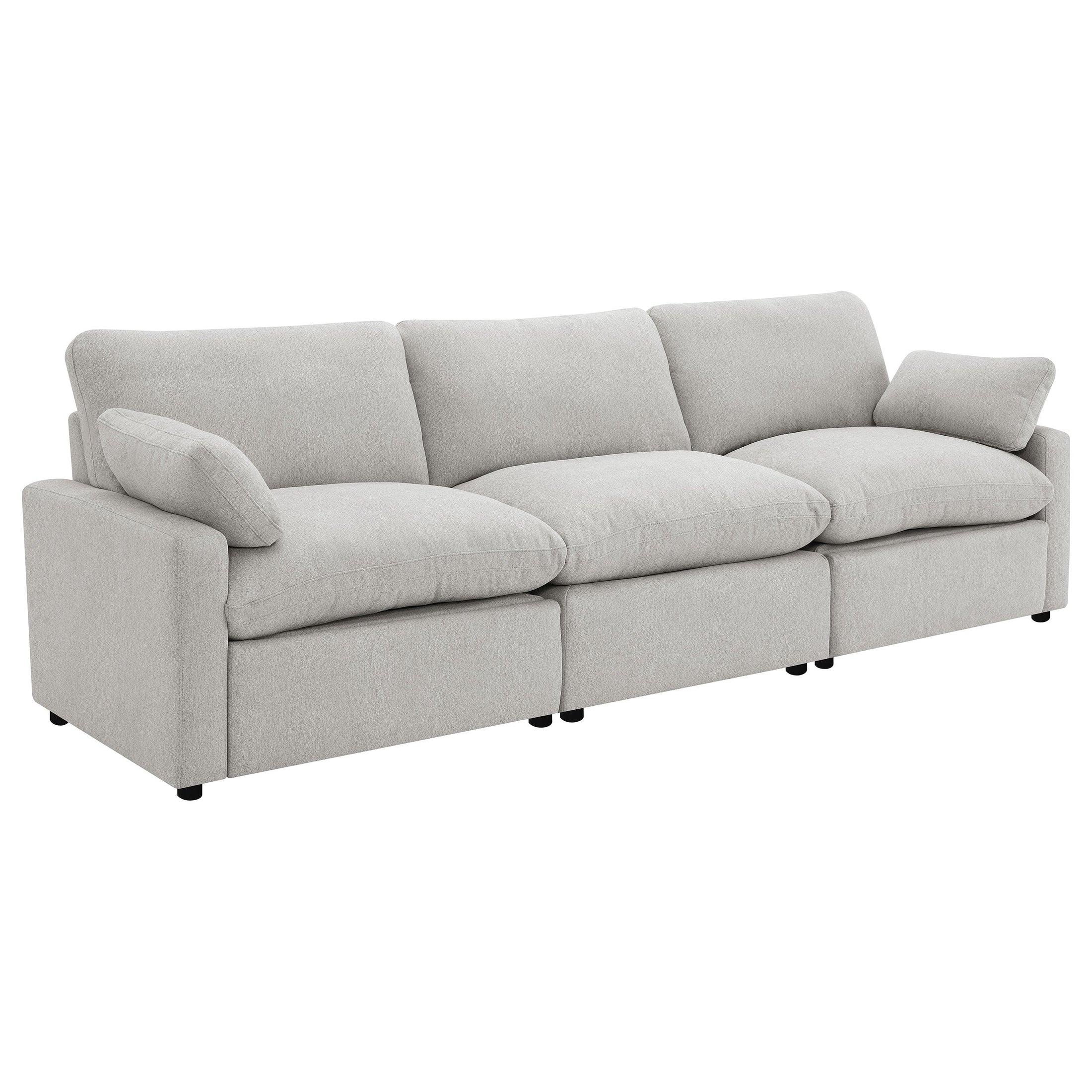 Sofá modular eléctrico Collins gris oscuro