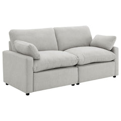 Sofá modular eléctrico Collins gris oscuro