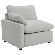 Collins Modular Power Loveseat Dark Grey