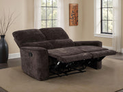 Navarro Chenille Upholstered Reclining Loveseat