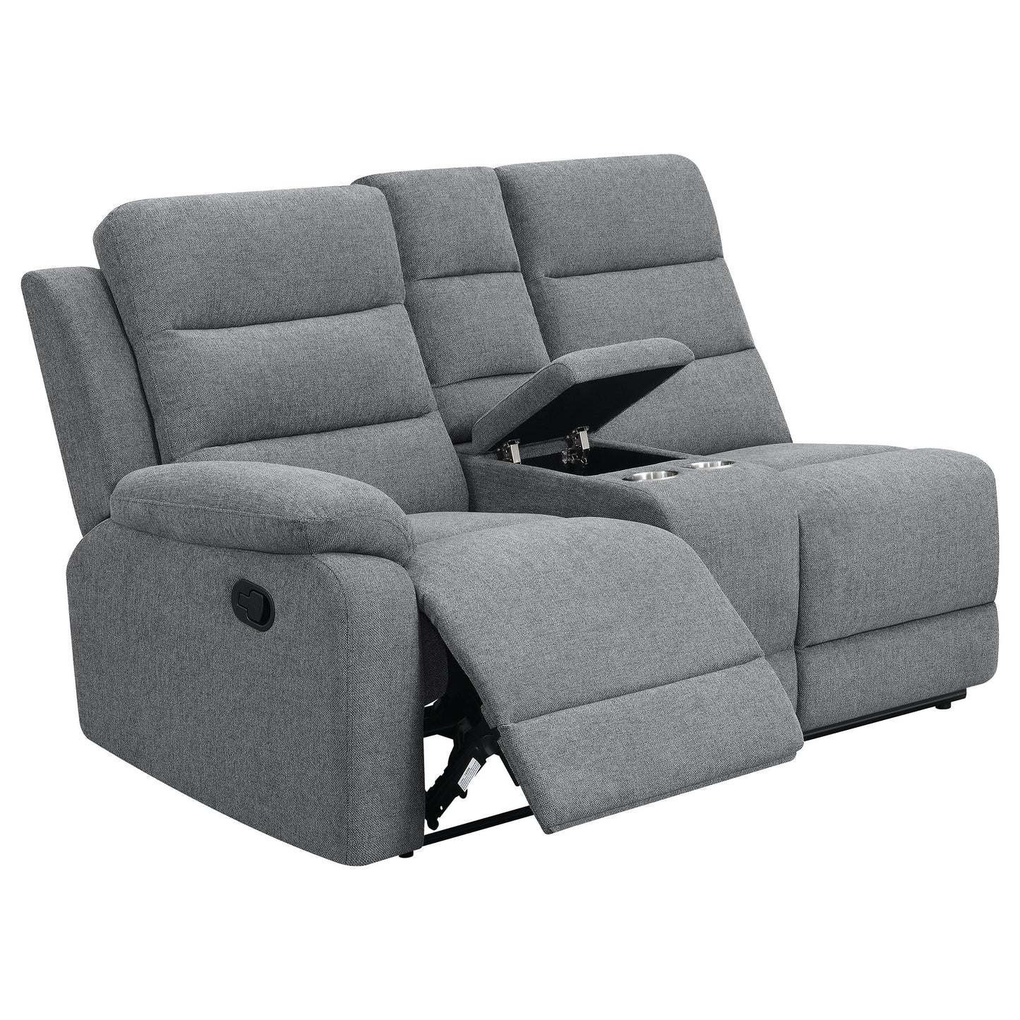David Upholstered Reclining Sectional Sofa