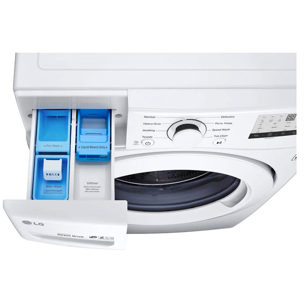  LG 4.5 cu.ft. Front Loading Washer with 6Motion™ Technology WM3400CW IMAGE 6