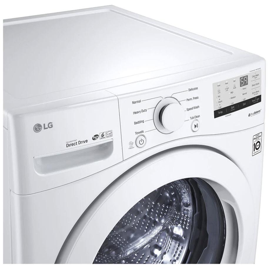  LG 4.5 cu.ft. Front Loading Washer with 6Motion™ Technology WM3400CW IMAGE 7