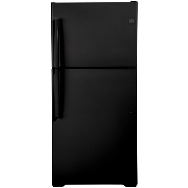 GE 30-inch, 19.2 cu. ft. Top Freezer Refrigerator GTE19DTNRBB