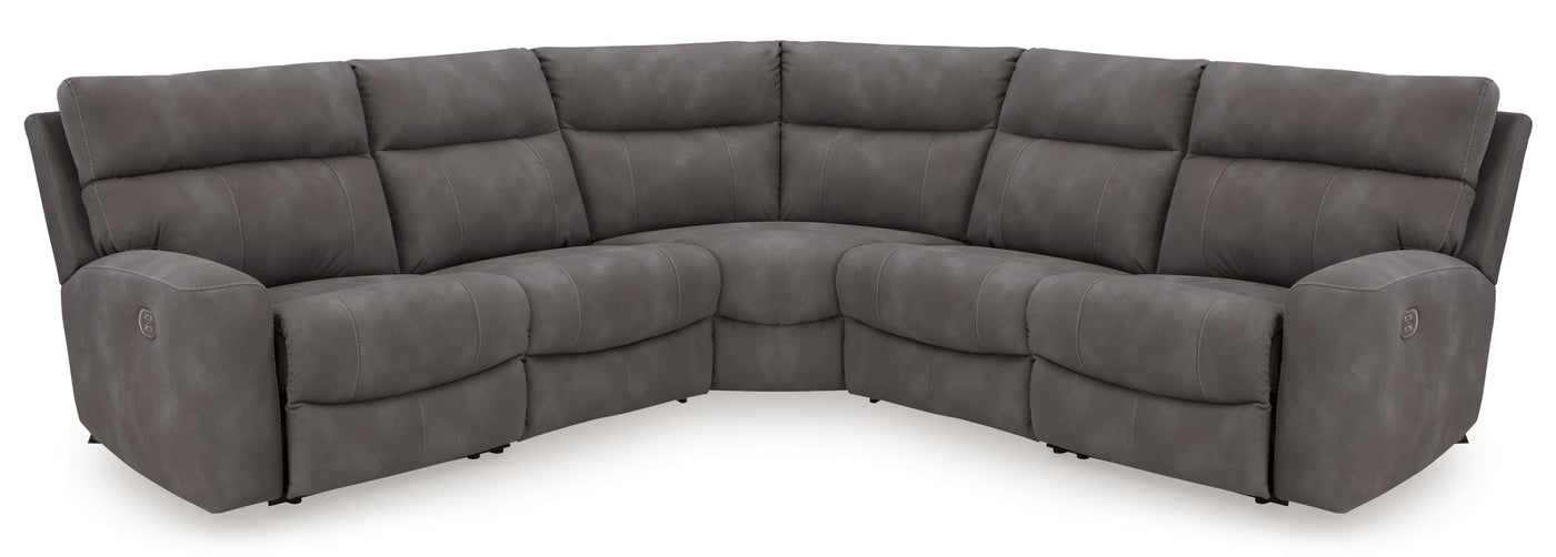Next-Gen Durapella 5-Piece Power Reclining Sectional