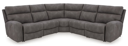 Next-Gen Durapella 5-Piece Power Reclining Sectional