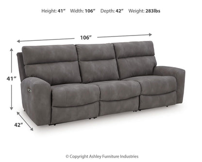 Next-Gen Durapella 3-Piece Power Reclining Sectional Sofa