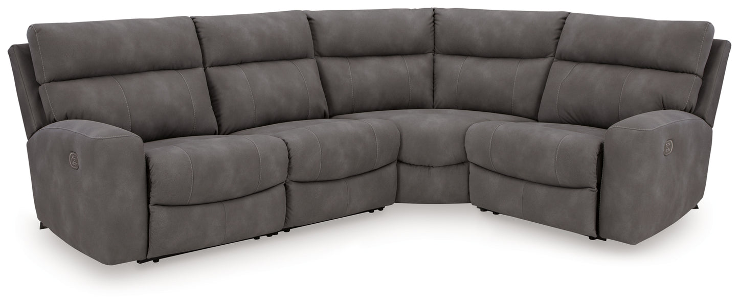 Next-Gen Durapella 4-Piece Power Reclining Sectional