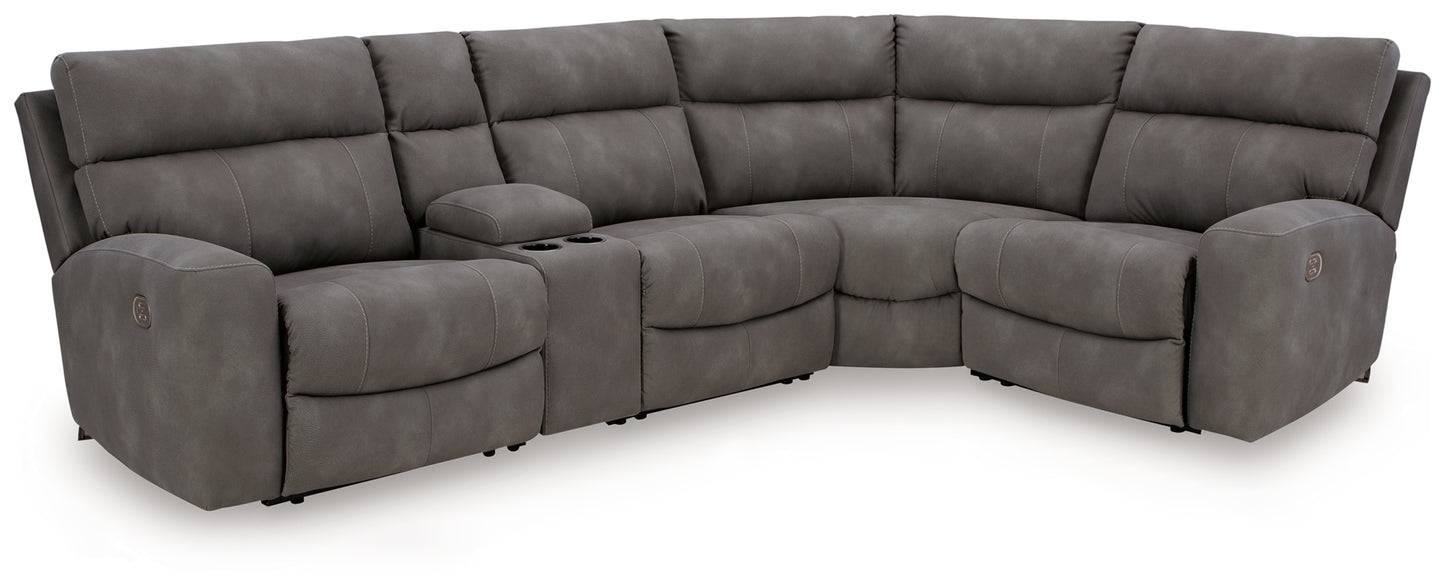 Next-Gen Durapella 5-Piece Power Reclining Sectional