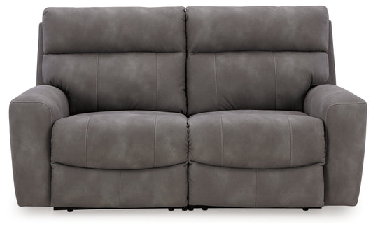 Next-Gen Durapella 2-Piece Power Reclining Sectional Loveseat