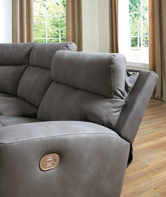 Next-Gen Durapella 2-Piece Power Reclining Sectional Loveseat