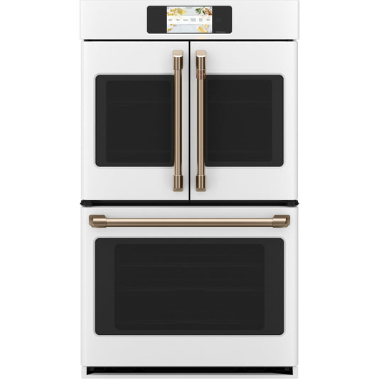  Café 30-inch, 10 cu. ft. Double Wall Oven with Convection CTD90FP4NW2 IMAGE 1