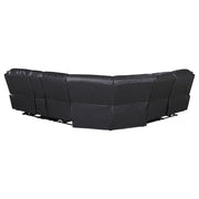 Sofá modular seccional tapizado Sunny color carbón