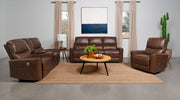 Conjunto de sofá reclinable eléctrico Greenfield gris paloma