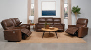 Greenfield Power Reclining Sofa Set Dove Grey