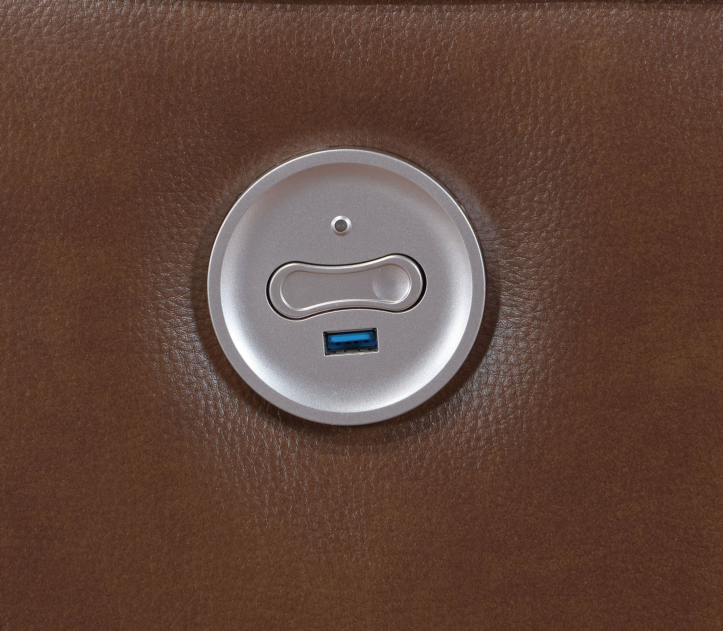 Greenfield Upholstered Power Recliner Chair Dove Grey