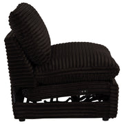 Collins Modular Power Armless Recliner Chocolate Brown