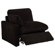 Collins Modular Power Loveseat Chocolate Brown