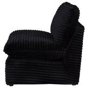 Collins Modular Armless Chair Black