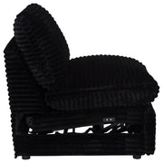 Collins Modular Power Armless Recliner Black