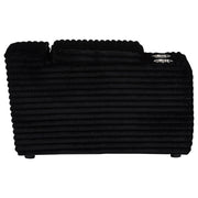 Collins Upholstered Modular Storage Console Black